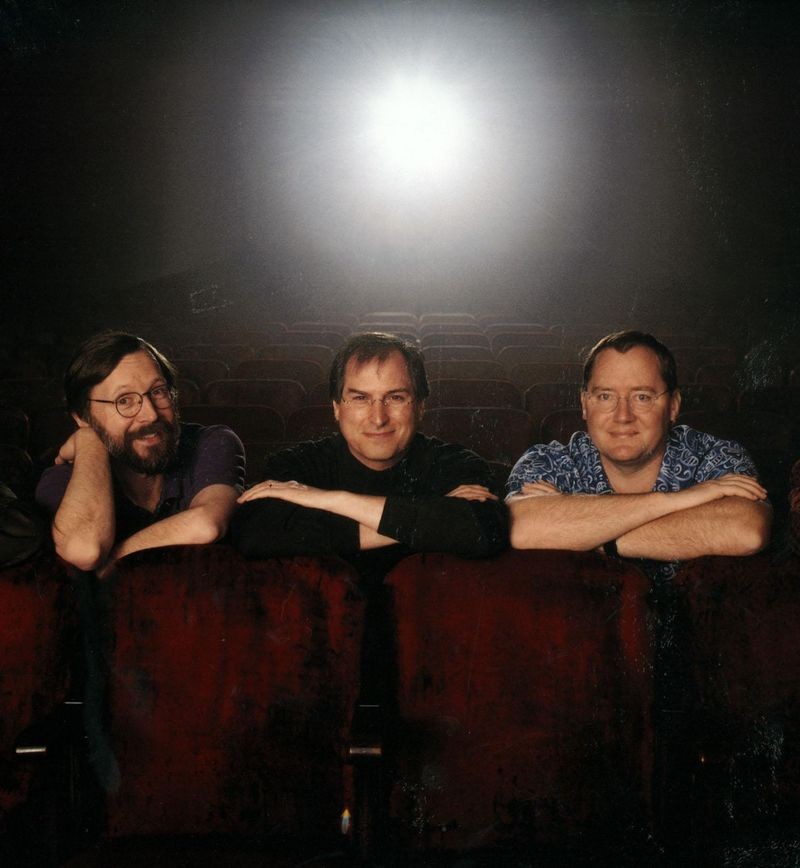 Pixar brain trust: Ed Catmull, Steve Jobs, John Lasseter
©Pixar
