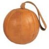 Medicine ball leather with strap handel